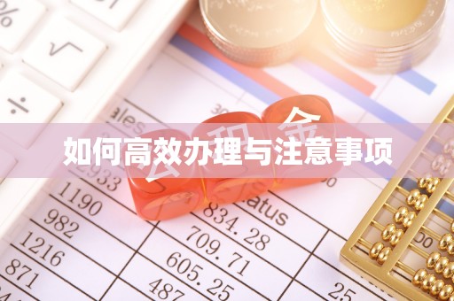 阳泉如何高效办理与注意事项